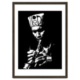 Don Cherry Trumpeter Jazz Music Legend in Grayscale thumbnail