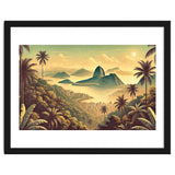 Vintage Brazil, Rio De Janeiro Tropics Poster thumbnail