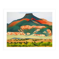 Georgia O’Keeffe – My Front Yard, Summer (1941) | Vibrant Southwestern Landscape in Modernist Style (Print Only)