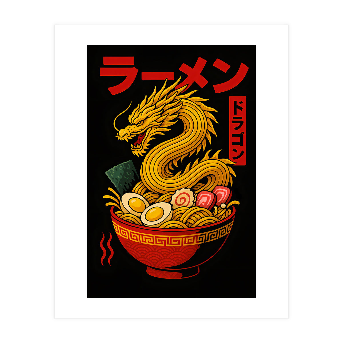 Ramen Dragon Japanese (Print Only)