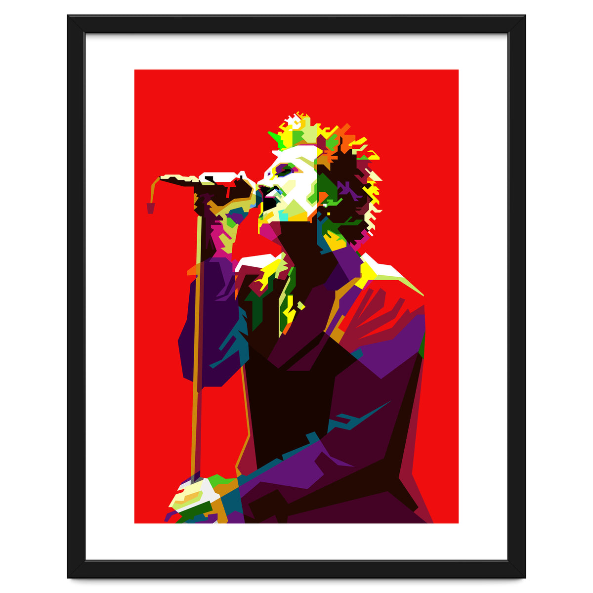 Scott Weiland Stone Temple Pilots Pop Art WPAP
