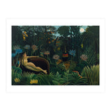 Le Rêve / The Dream. Date/Period: 1910. Painting. Oil on canvas. Height: 204.5 cm (80.5 in); Widt... (Print Only) thumbnail