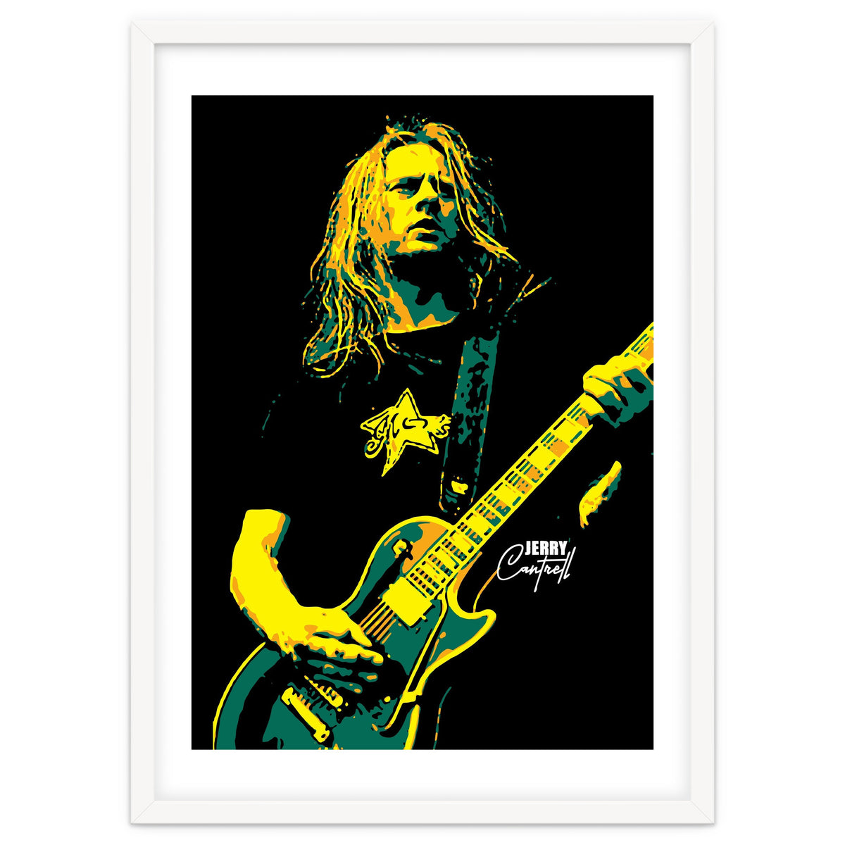 Jerry Cantrell American Heavy Metal Guitarist Legend