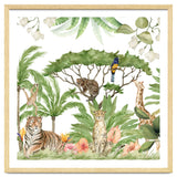 Watercolor Animals Savannah Landscape thumbnail