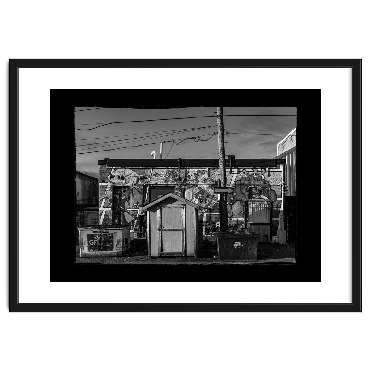 Cooke St Graffiti No 3 with Border