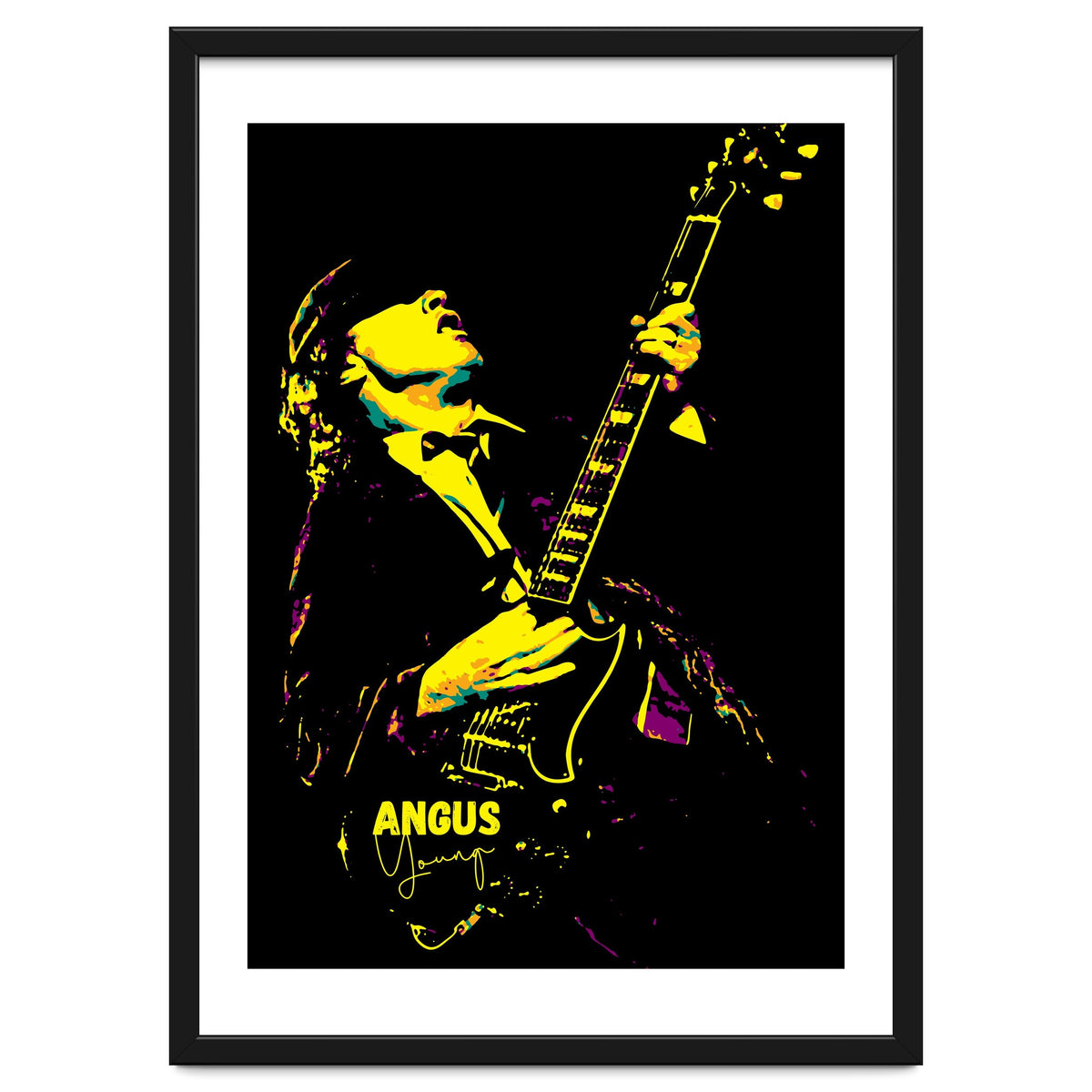 Angus Young Australian Musician Legend