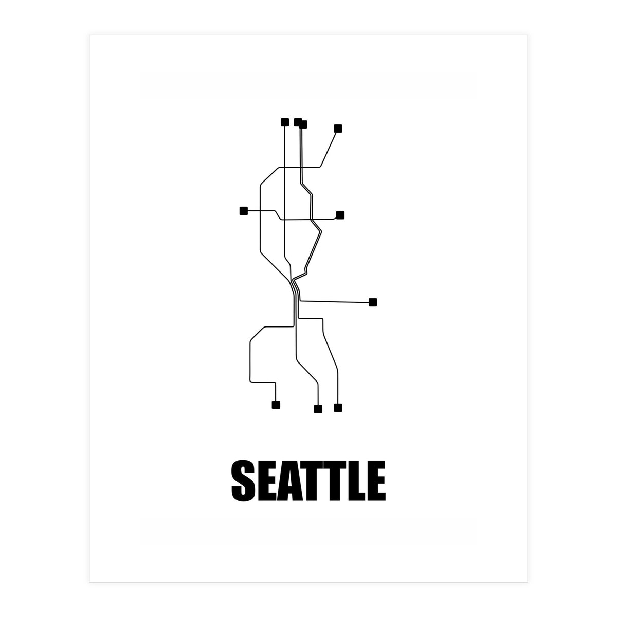 Seattle (Print Only)