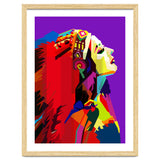 Apache Woman Pop Art Wpap thumbnail