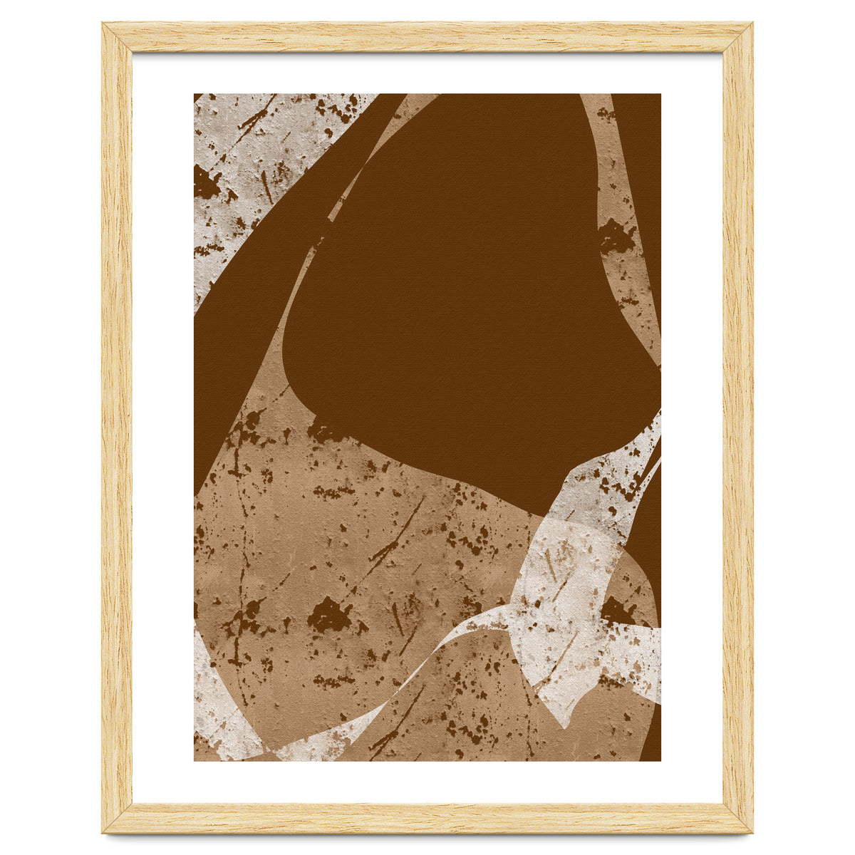 Brown Abstract Minimalist