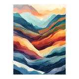 Abstract Ethereal Mountain Landscape (Print Only) thumbnail