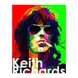 Keith Richards Pop Art WPAP (Print Only) thumbnail