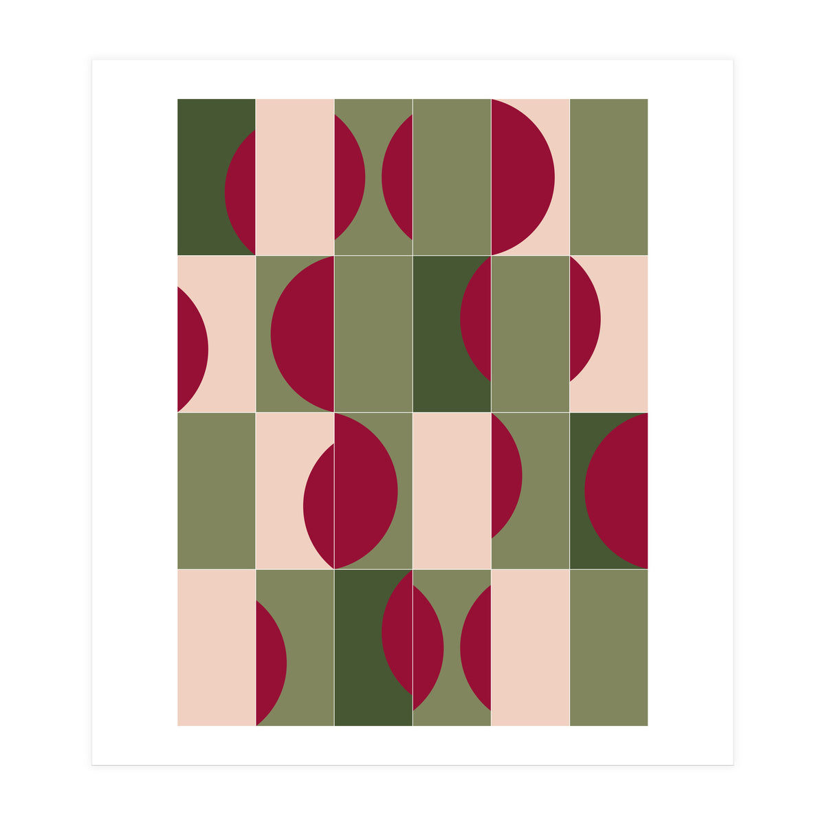 Garden Roses Tiles (Print Only)