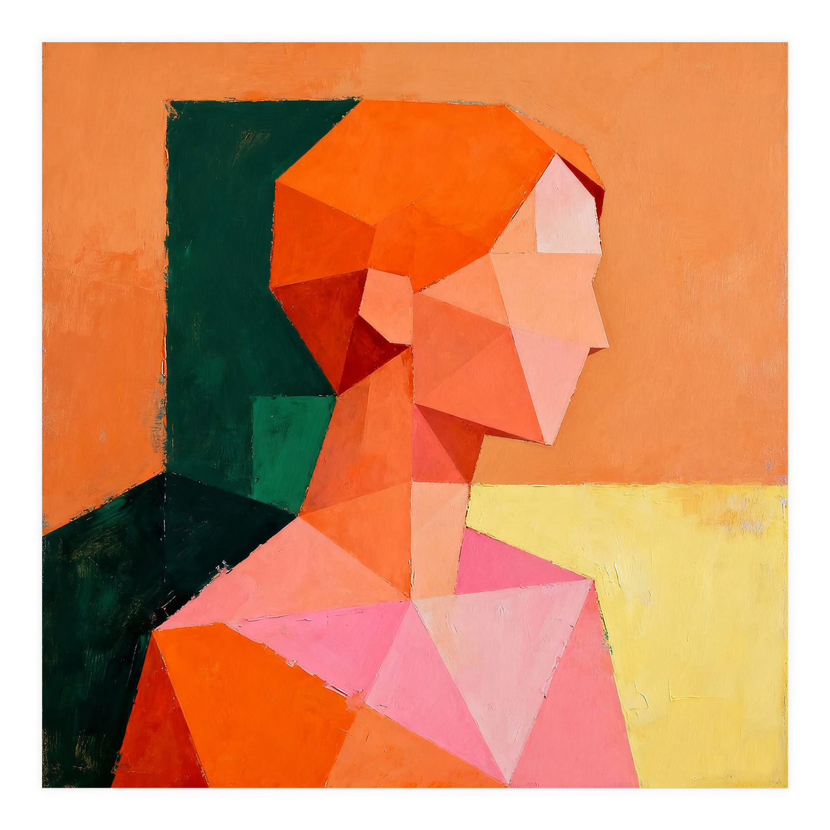 Geometric People 02 (Print Only)