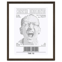 Receipt Art Chester Bennington