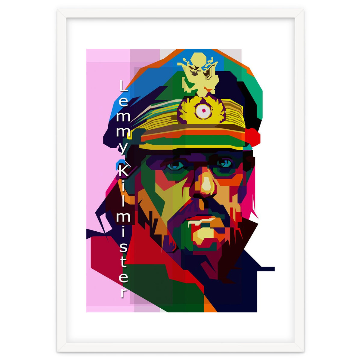 Lemmy Kilmister Motorhead English Metal Pop Art Wpap