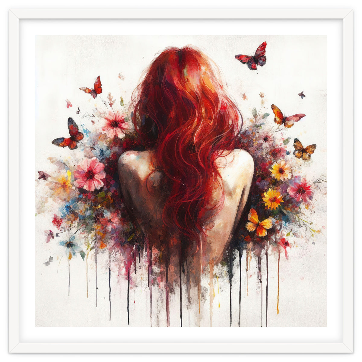 Crimson Butterfly Back Bloom