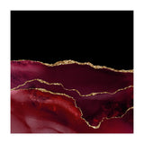 Burgundy & Gold Agate Texture 07 (Print Only) thumbnail