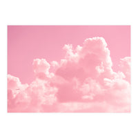 Cloudy with a touch of Pink (Print Only)