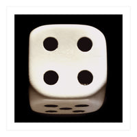Dice Number 4 (Print Only)