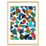 Geometric Squares Collage Colorful thumbnail