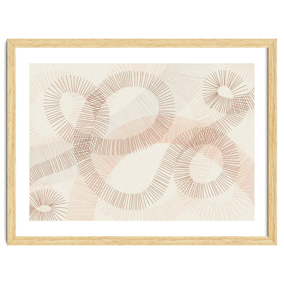 calming essentials Curved Lines  sand