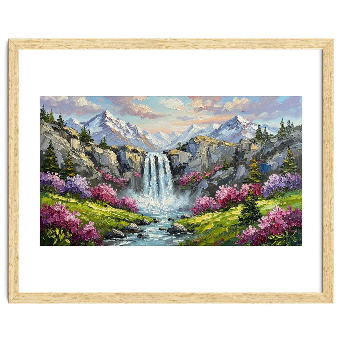 Alpine Waterfall Serenade