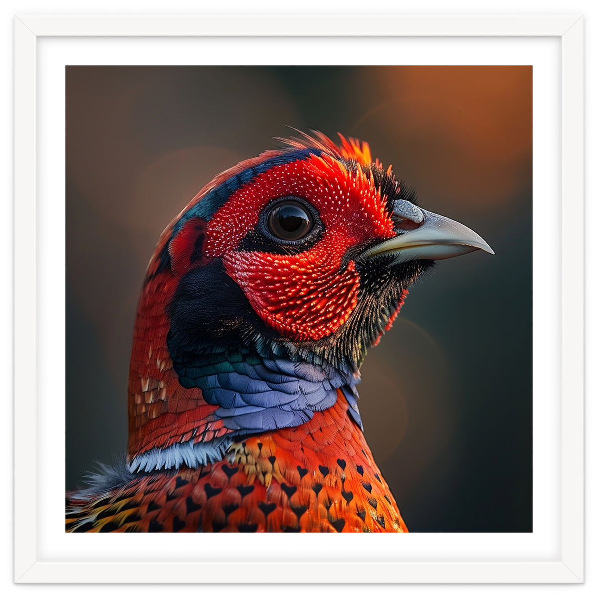 Close Up Pheasant Bird