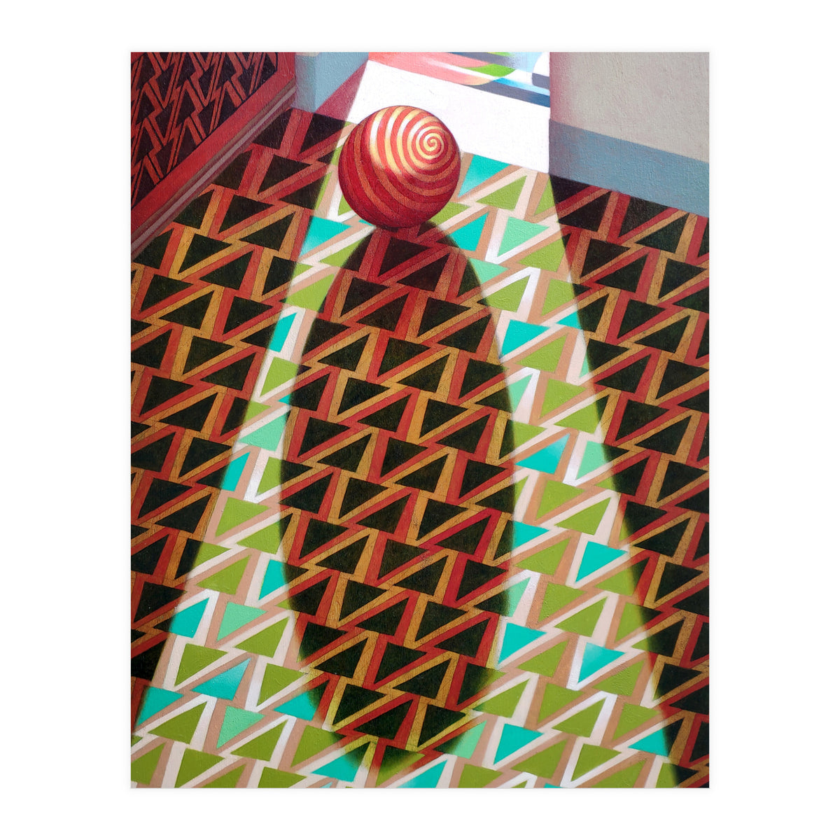 The entrance of the church (Print Only)