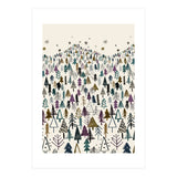 Mountain Forest Trees Winter (Print Only) thumbnail