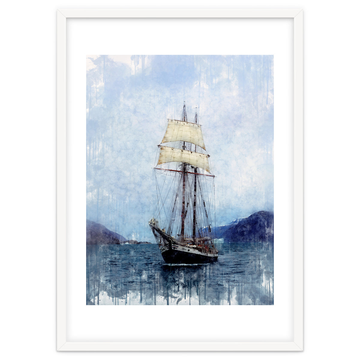 strong determination to start the ship's adventure