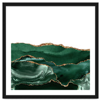 Emerald & Gold Agate Texture 05