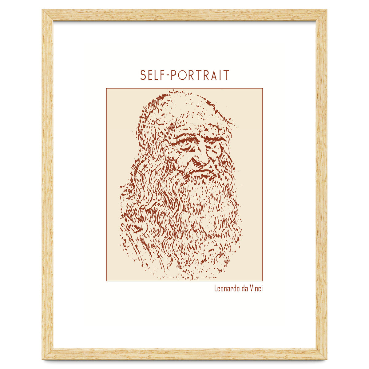 Self Portrait – Leonardo Da Vinci