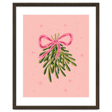 Mistletoe And Pink Bow thumbnail