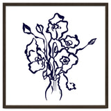 flowers line art thumbnail