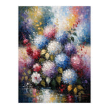 Vibrant Summer Hydrangea Bouquet Heavy Impasto Oil Painting (Print Only) thumbnail