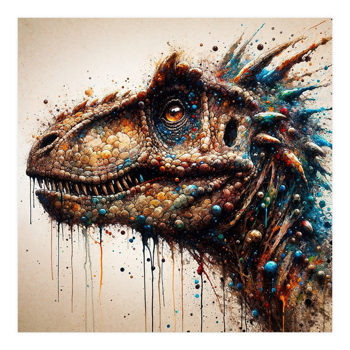 Powerful Dinosaur (Print Only)