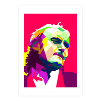 Phil Collins Pop Art WPAP (Print Only)