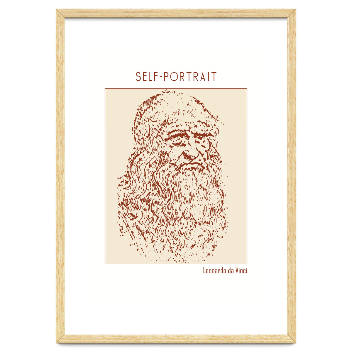 Self Portrait – Leonardo Da Vinci