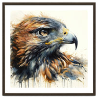 Eagle Gaze Across The Horizon