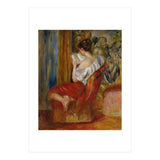 La liseuse-reading woman, around 1900. Oil on canvas, 56 x 46 cm. (Print Only) thumbnail