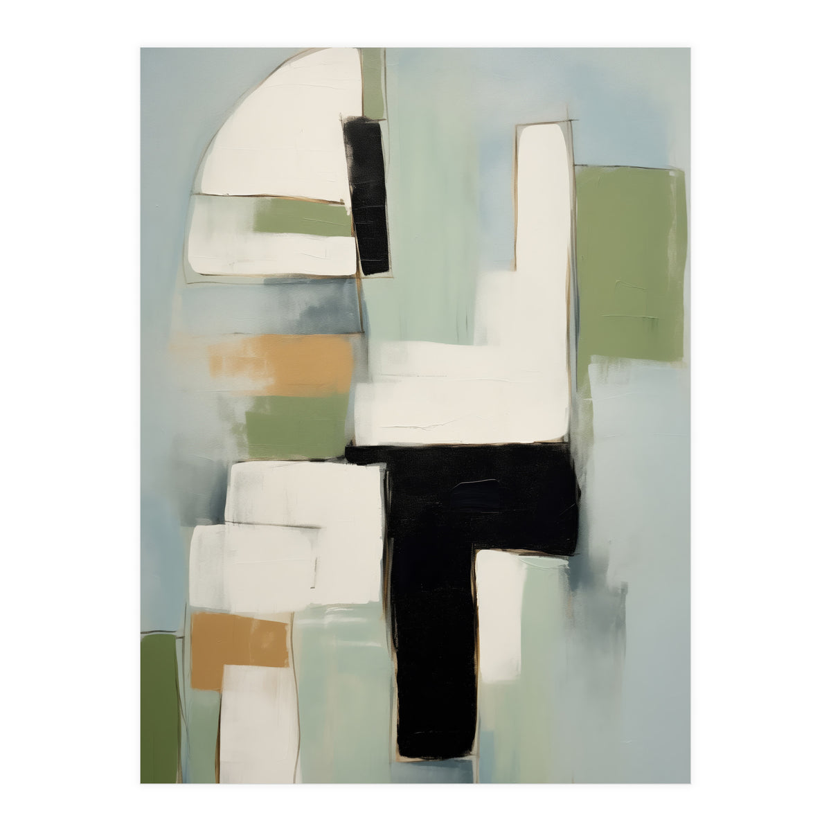 Modern Block Study 3 (Print Only)