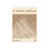 A Tender Embrace – Émile Munier (1887) (Print Only) thumbnail