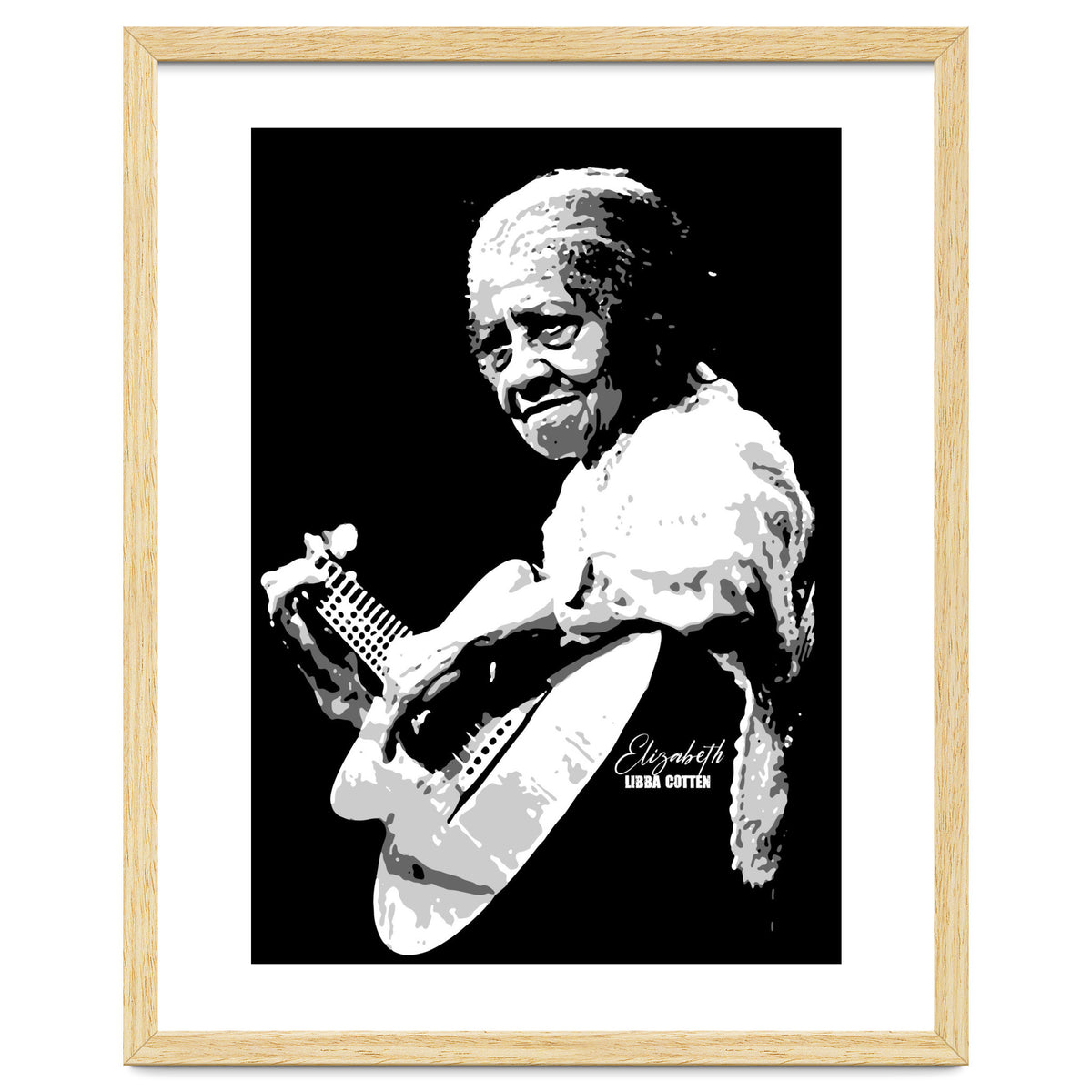 Elizabeth Cotten Folk and Blues Musician Legend