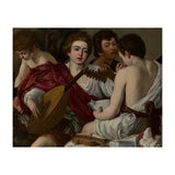 Caravaggio – The Musicians (c.1595) (Print Only) thumbnail