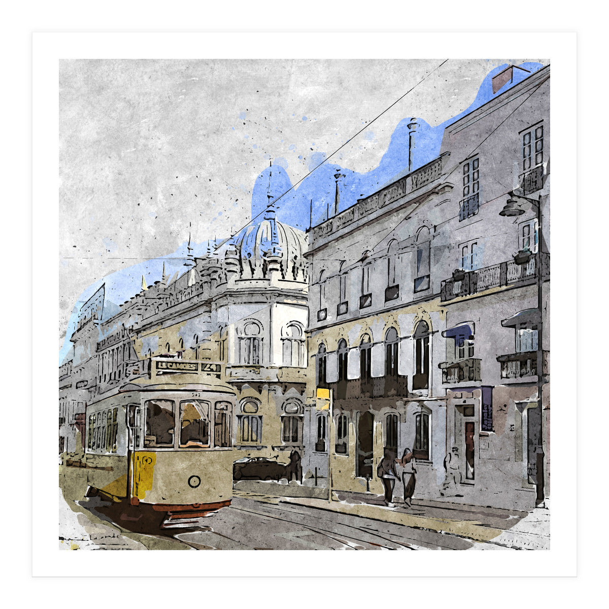 European City Streets (Print Only)