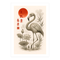 Flamingo Japanese (Print Only)