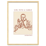 Girl With A Candle – Jean Baptiste Santerre thumbnail