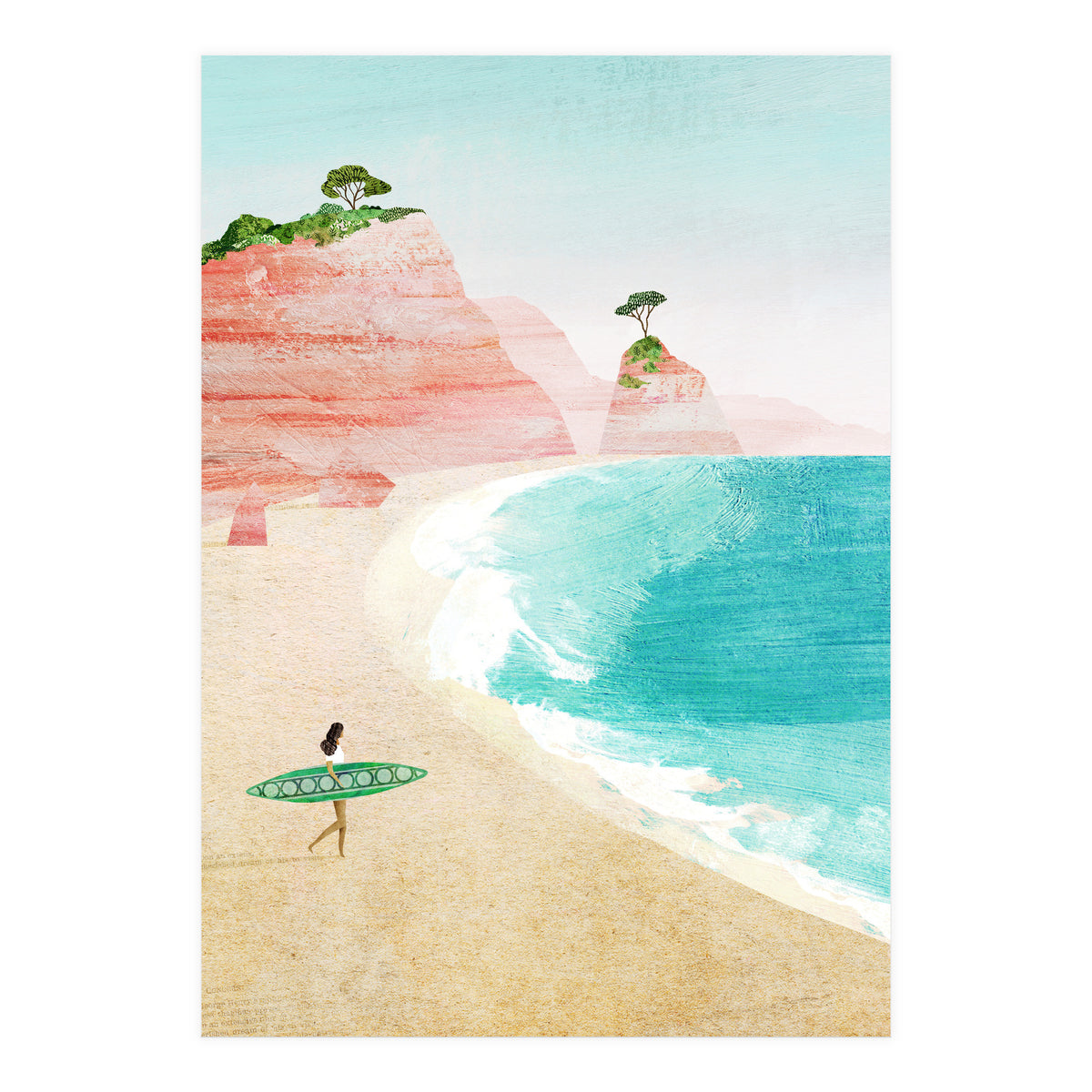 Surf Girl III (Print Only)