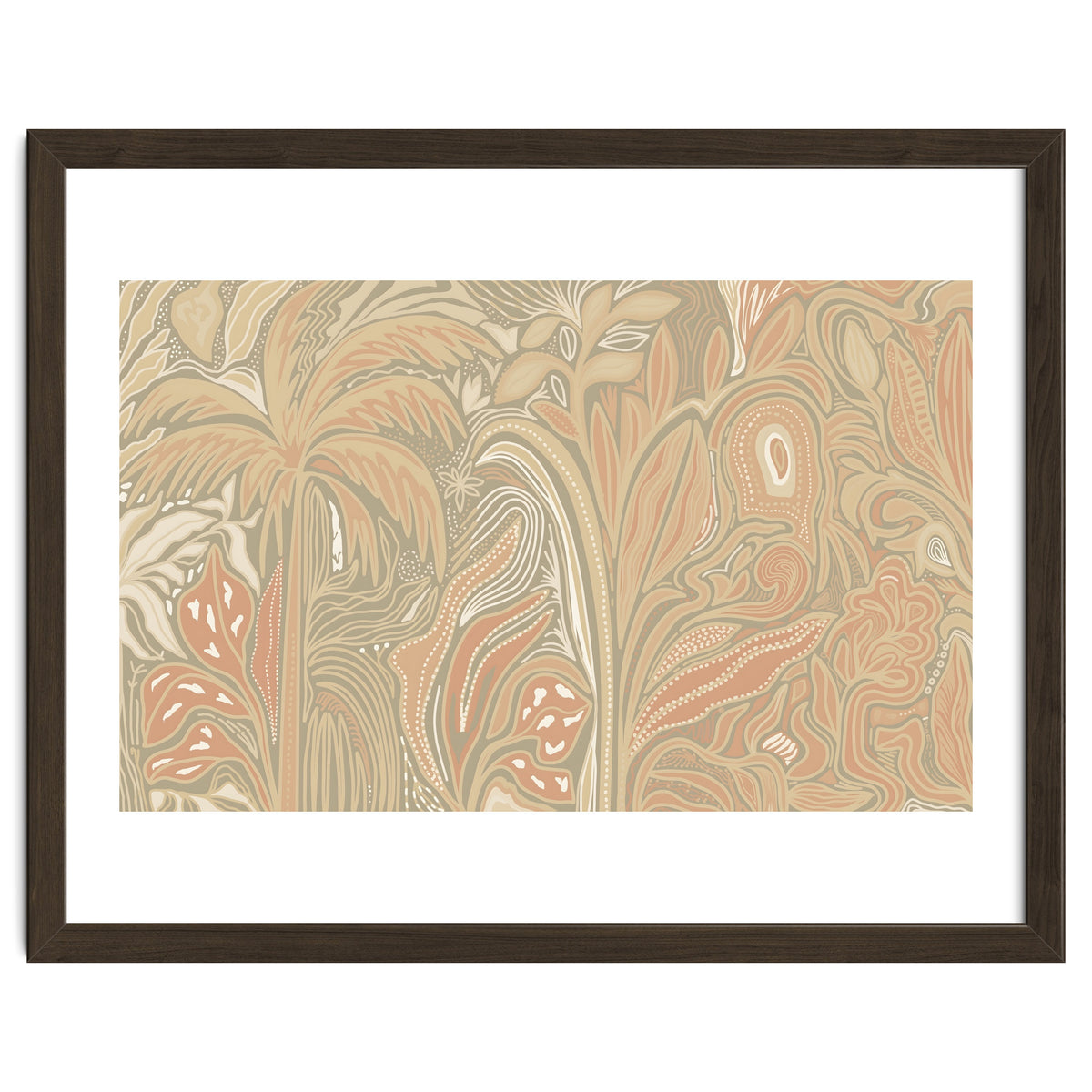 Palmae Mysticae Biege Rustic