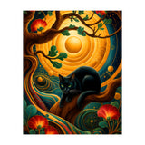 Black Cat Retro Contemporer (Print Only) thumbnail